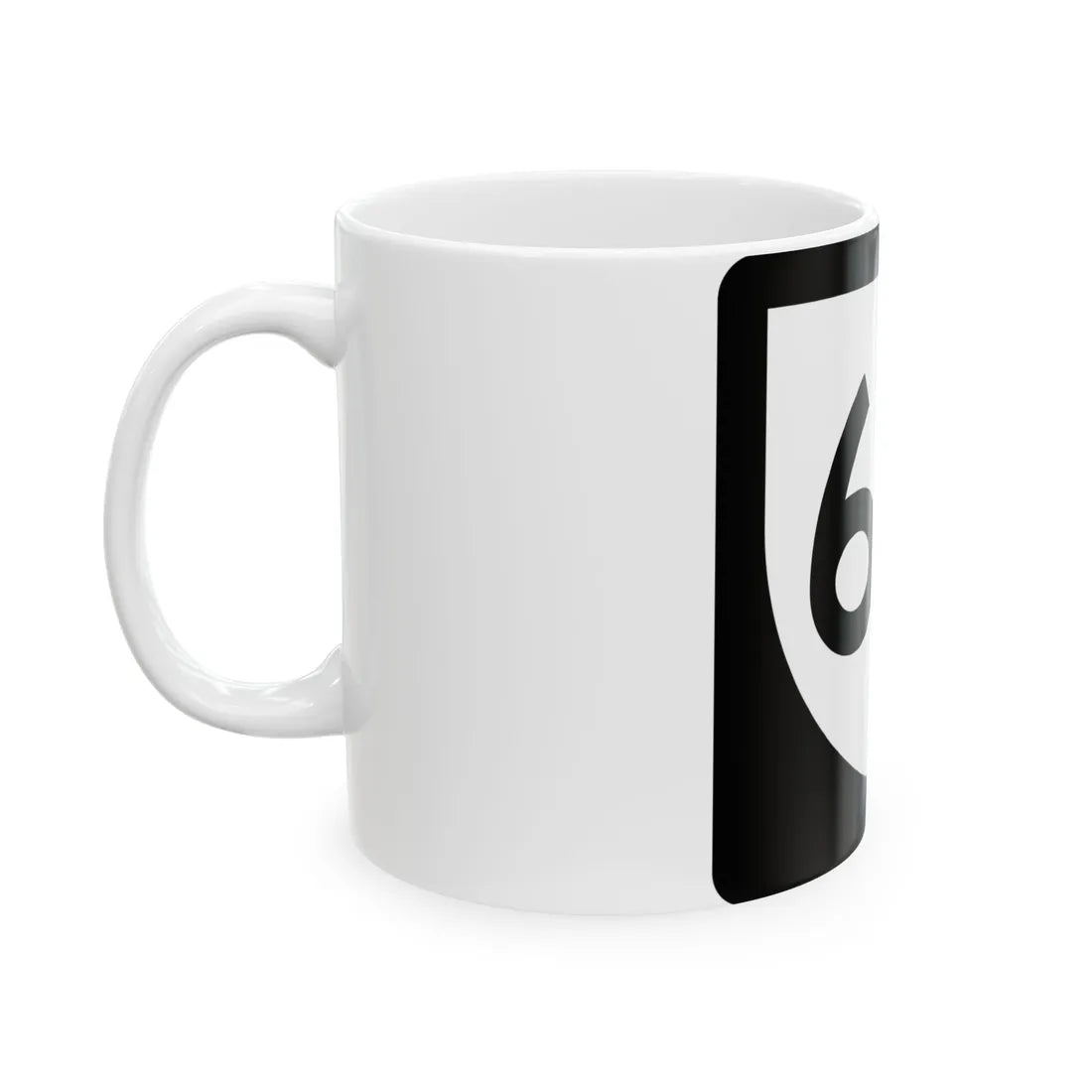 PR urban primary 69 (Puerto Rico) (Road Sign) White Coffee Mug - Go Mug Yourself