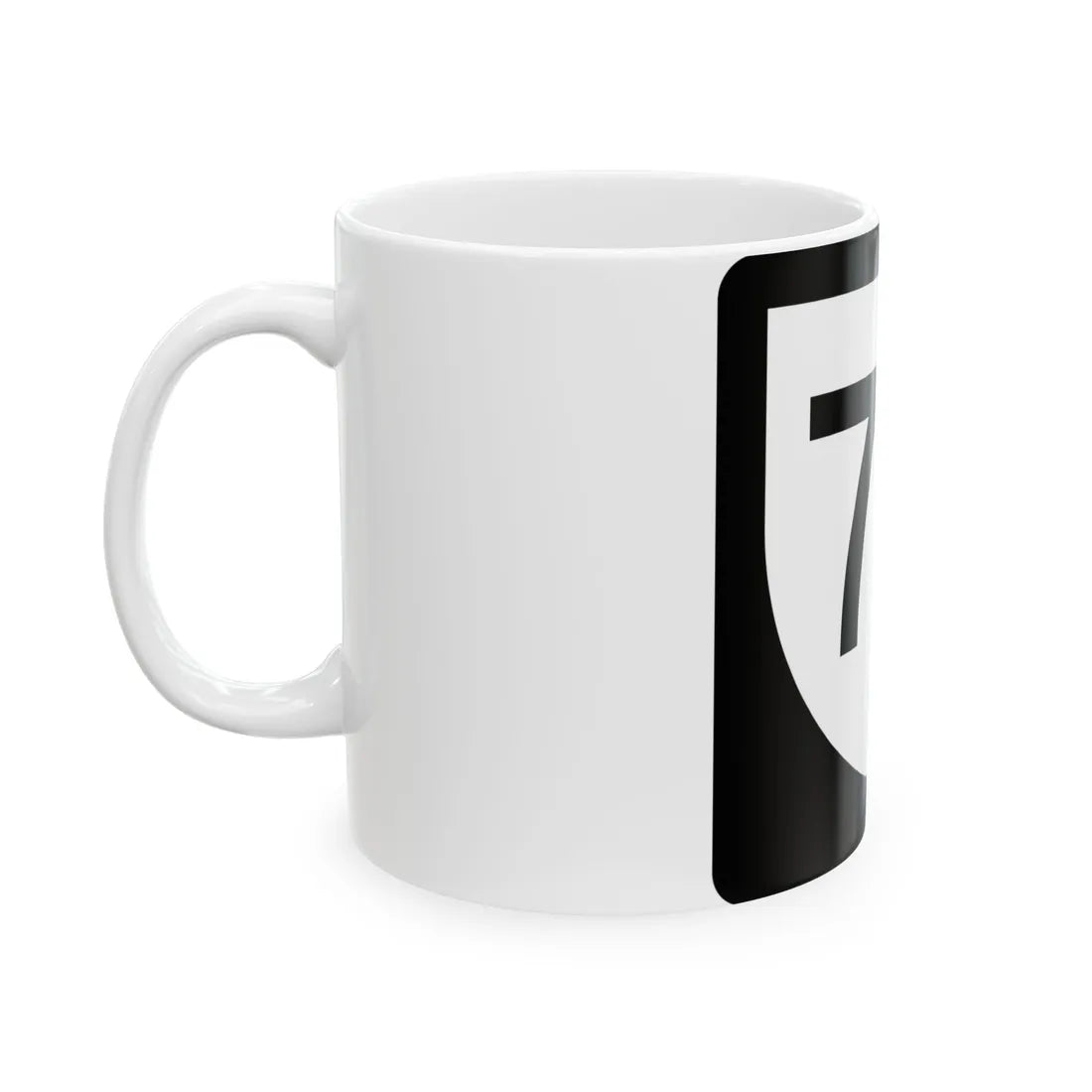 PR urban primary 70 (Puerto Rico) (Road Sign) White Coffee Mug - Go Mug Yourself