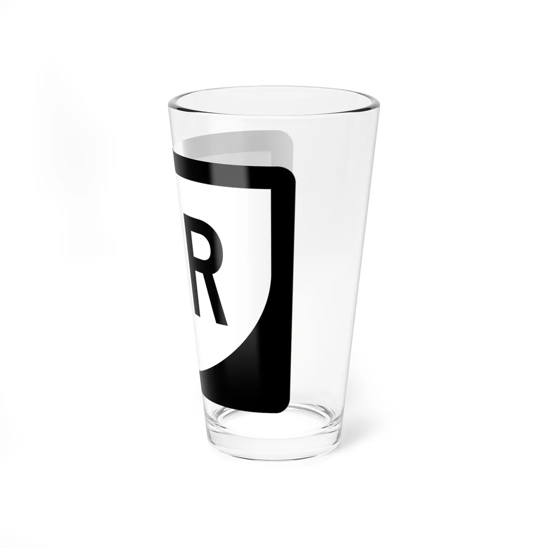 PR urban primary 71R (Puerto Rico) (Road Sign) Pint Glass 16oz - Go Mug Yourself
