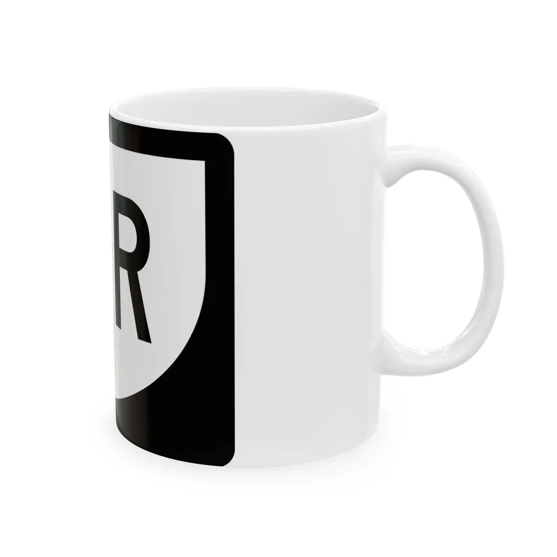 PR urban primary 71R (Puerto Rico) (Road Sign) White Coffee Mug - Go Mug Yourself