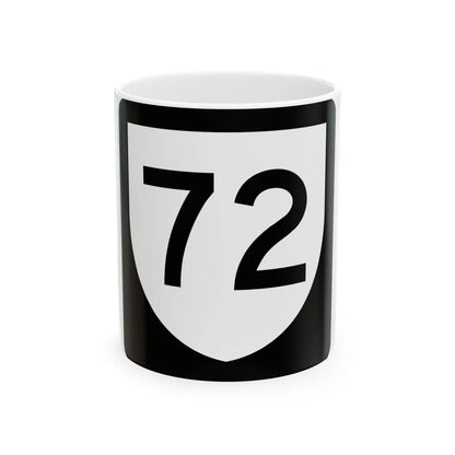 PR urban primary 72 (Puerto Rico) (Road Sign) White Coffee Mug 11oz - Go Mug Yourself
