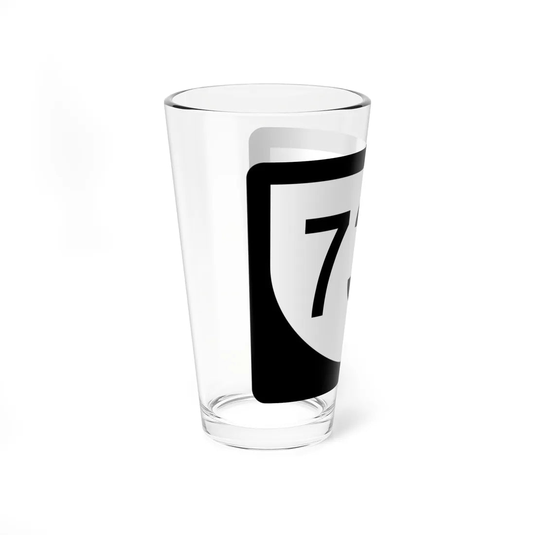 PR urban primary 735 (Puerto Rico) (Road Sign) Pint Glass 16oz - Go Mug Yourself