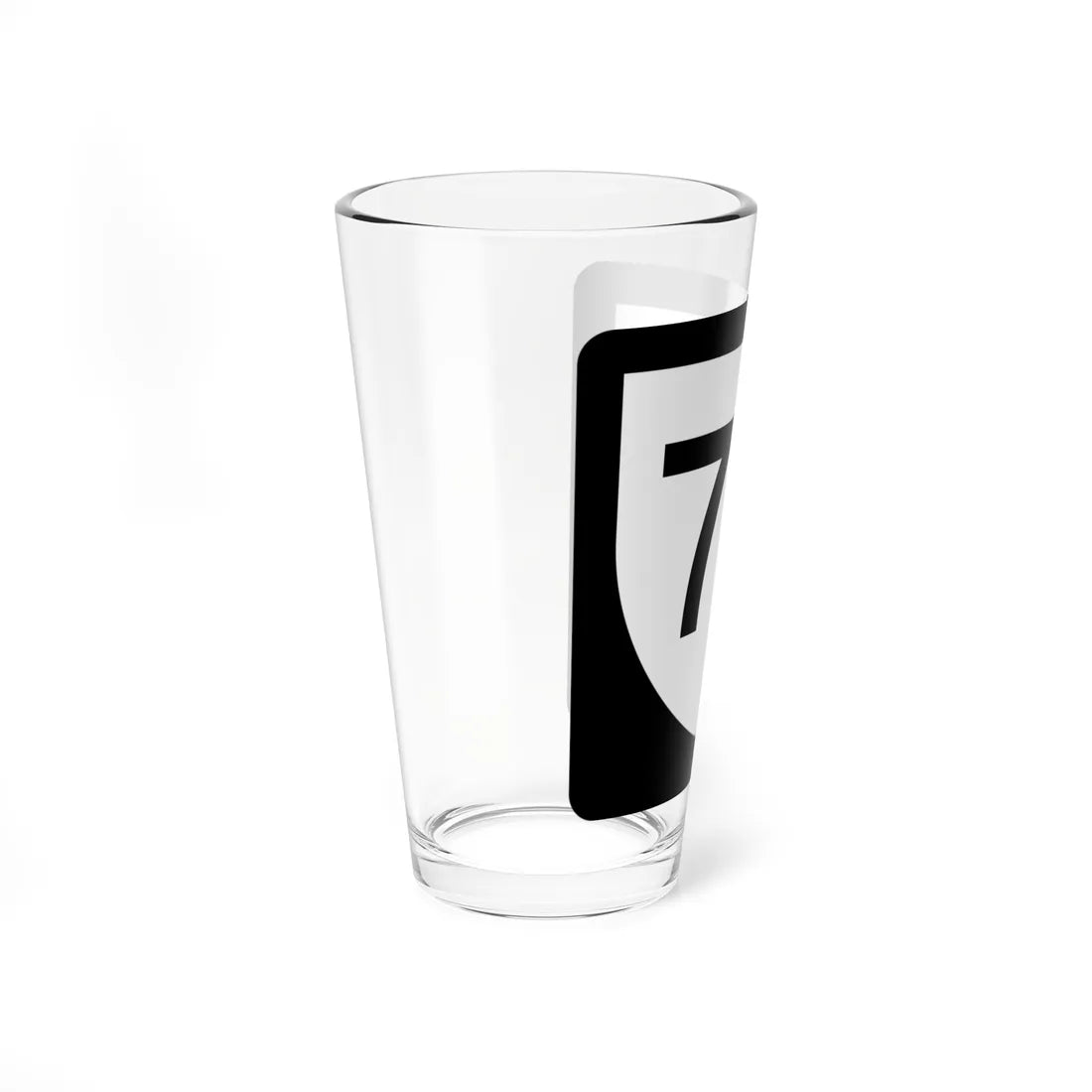 PR urban primary 75 (Puerto Rico) (Road Sign) Pint Glass 16oz - Go Mug Yourself