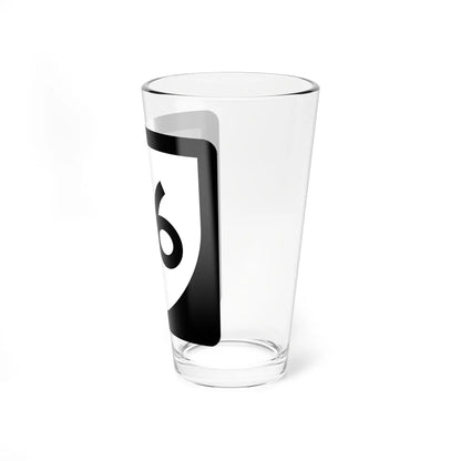 PR urban primary 76 (Puerto Rico) (Road Sign) Pint Glass 16oz - Go Mug Yourself