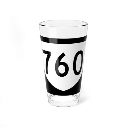 PR urban primary 760 (Puerto Rico) (Road Sign) Pint Glass 16oz 16oz - Go Mug Yourself