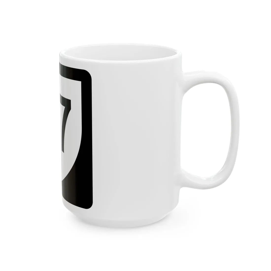 PR urban primary 77 (Puerto Rico) (Road Sign) White Coffee Mug - Go Mug Yourself