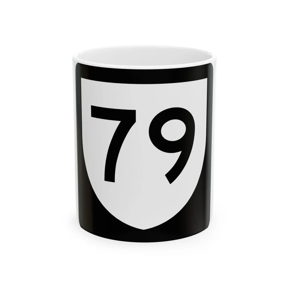 PR urban primary 79 (Puerto Rico) (Road Sign) White Coffee Mug 11oz - Go Mug Yourself