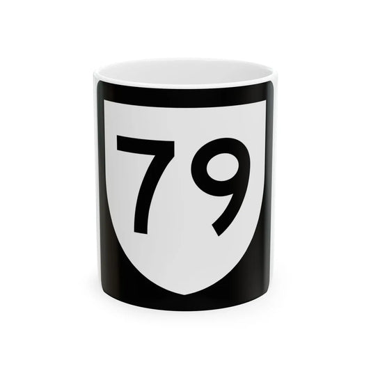 PR urban primary 79 (Puerto Rico) (Road Sign) White Coffee Mug 11oz - Go Mug Yourself