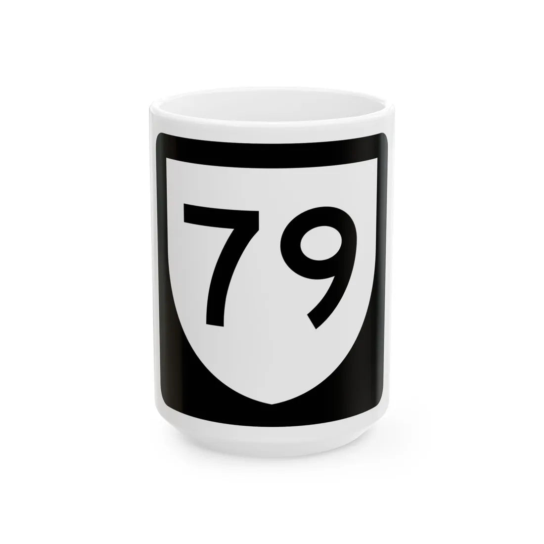 PR urban primary 79 (Puerto Rico) (Road Sign) White Coffee Mug 15oz - Go Mug Yourself