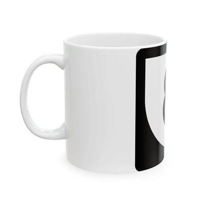 PR urban primary 8 (Puerto Rico) (Road Sign) White Coffee Mug - Go Mug Yourself