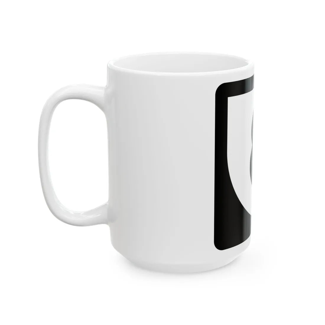 PR urban primary 8 (Puerto Rico) (Road Sign) White Coffee Mug - Go Mug Yourself