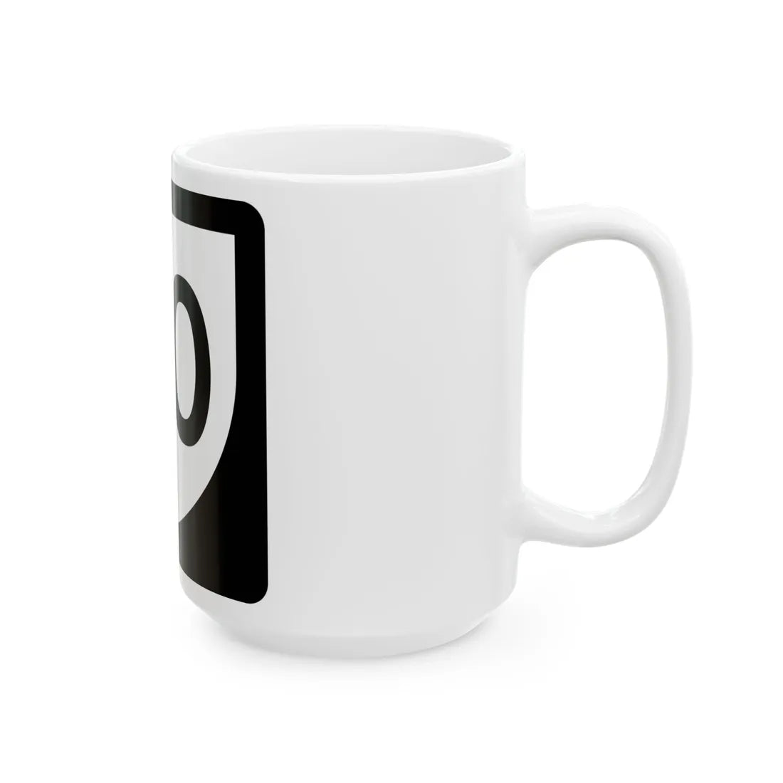 PR urban primary 80 (Puerto Rico) (Road Sign) White Coffee Mug - Go Mug Yourself