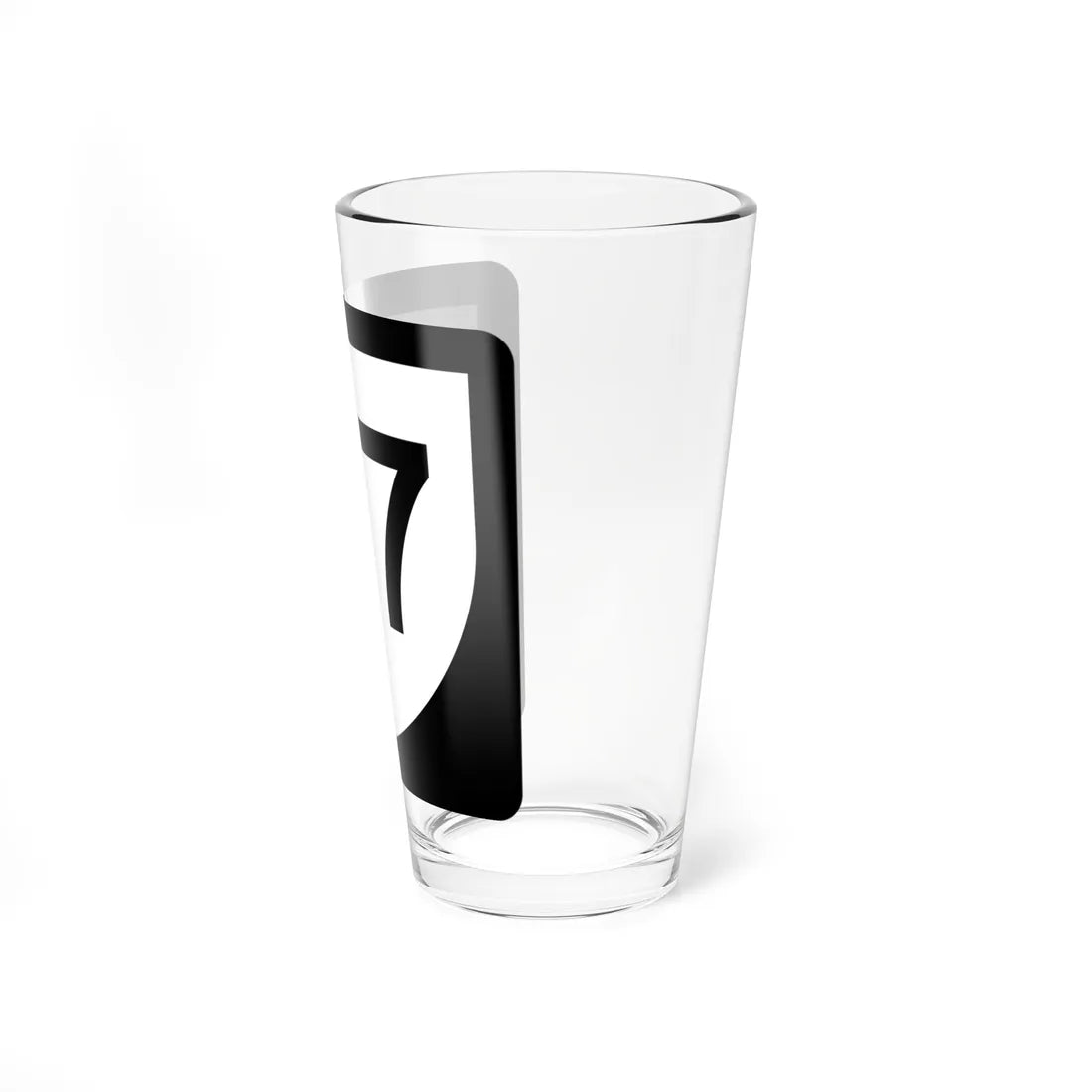 PR urban primary 87 (Puerto Rico) (Road Sign) Pint Glass 16oz - Go Mug Yourself