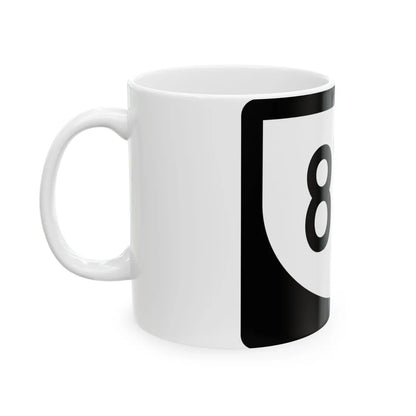 PR urban primary 871 (Puerto Rico) (Road Sign) White Coffee Mug - Go Mug Yourself