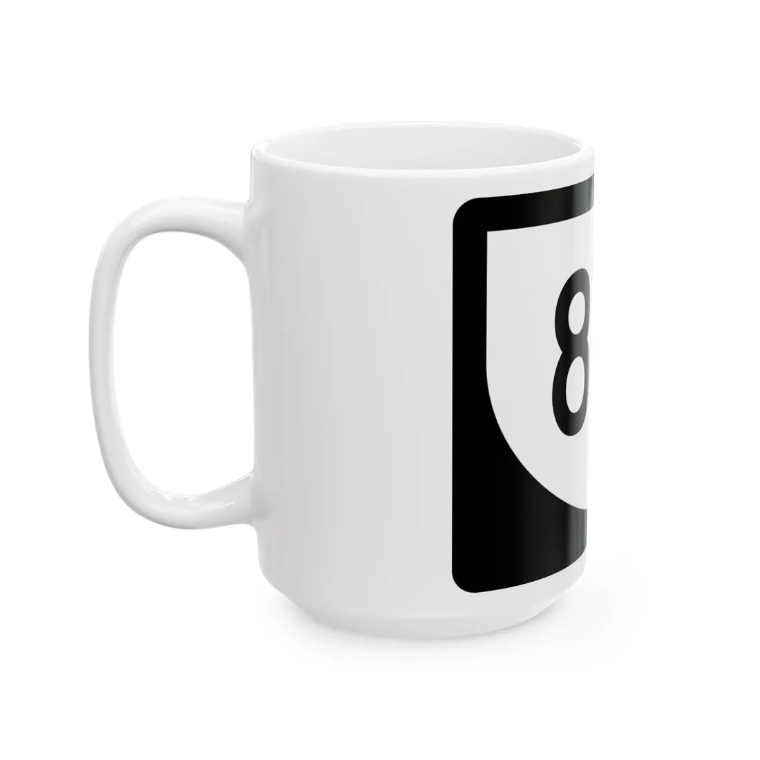 PR urban primary 871 (Puerto Rico) (Road Sign) White Coffee Mug - Go Mug Yourself