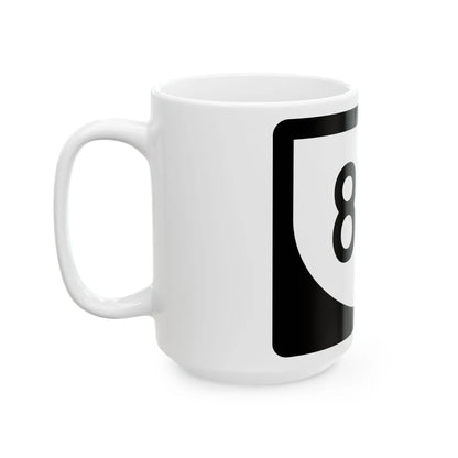 PR urban primary 871 (Puerto Rico) (Road Sign) White Coffee Mug - Go Mug Yourself