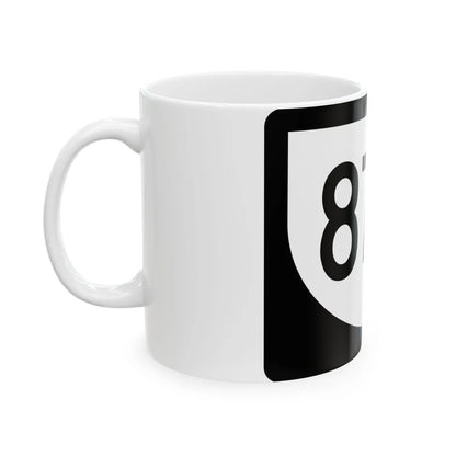 PR urban primary 874 (Puerto Rico) (Road Sign) White Coffee Mug - Go Mug Yourself