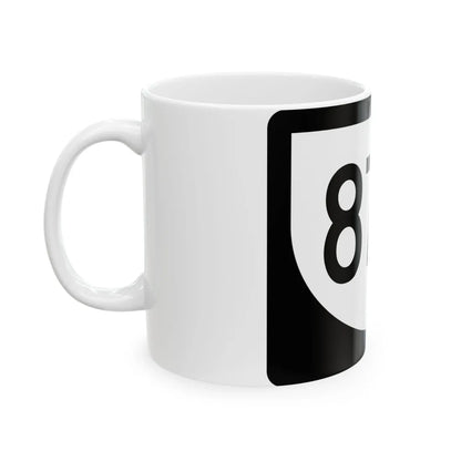 PR urban primary 876 (Puerto Rico) (Road Sign) White Coffee Mug - Go Mug Yourself