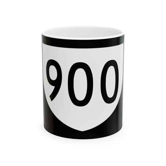 PR urban primary 900 (Puerto Rico) (Road Sign) White Coffee Mug 11oz - Go Mug Yourself