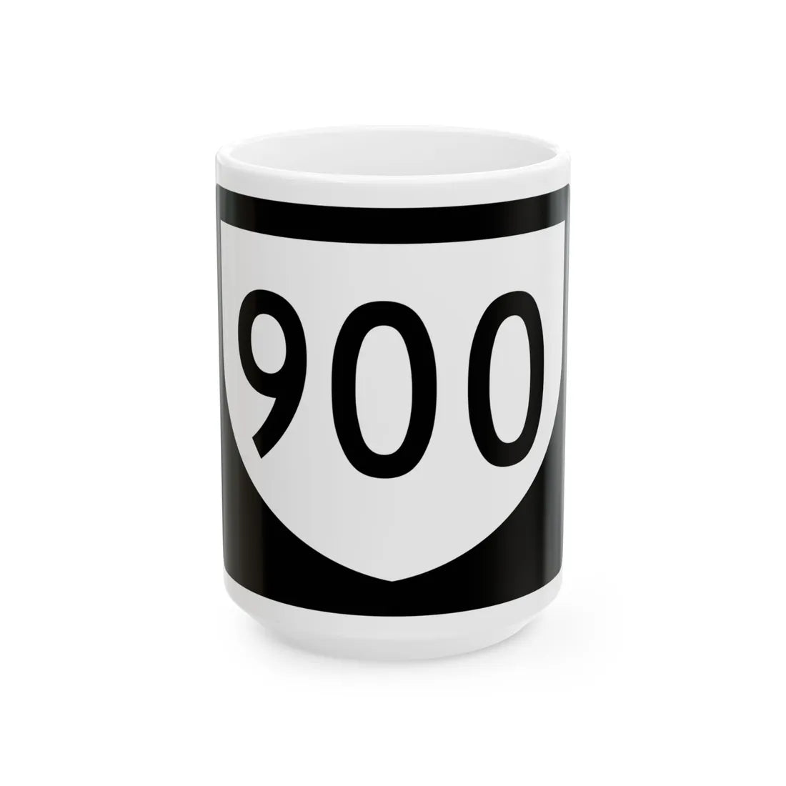 PR urban primary 900 (Puerto Rico) (Road Sign) White Coffee Mug 15oz - Go Mug Yourself