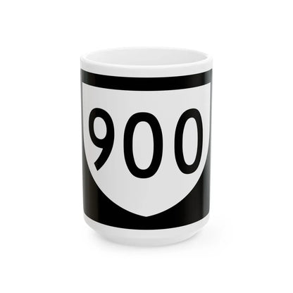 PR urban primary 900 (Puerto Rico) (Road Sign) White Coffee Mug 15oz - Go Mug Yourself