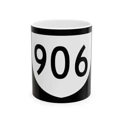 PR urban primary 906 (Puerto Rico) (Road Sign) White Coffee Mug 11oz - Go Mug Yourself