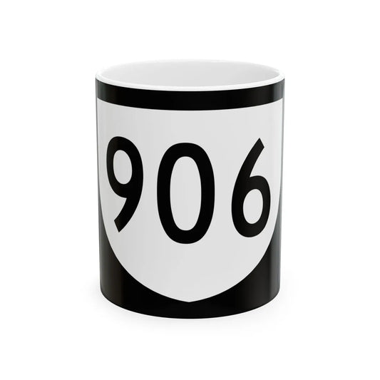 PR urban primary 906 (Puerto Rico) (Road Sign) White Coffee Mug 11oz - Go Mug Yourself