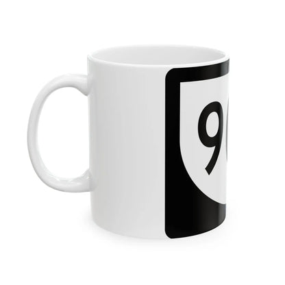 PR urban primary 906 (Puerto Rico) (Road Sign) White Coffee Mug - Go Mug Yourself