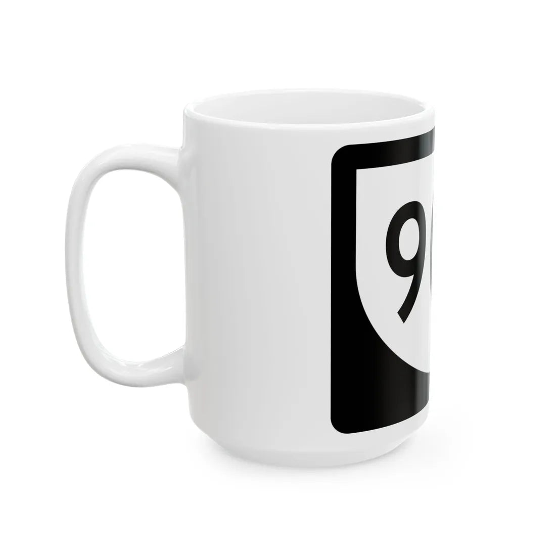 PR urban primary 906 (Puerto Rico) (Road Sign) White Coffee Mug - Go Mug Yourself