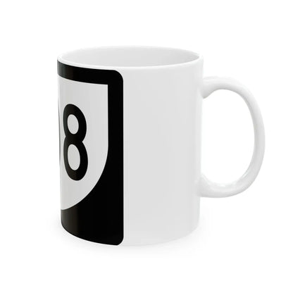 PR urban primary 908 (Puerto Rico) (Road Sign) White Coffee Mug - Go Mug Yourself