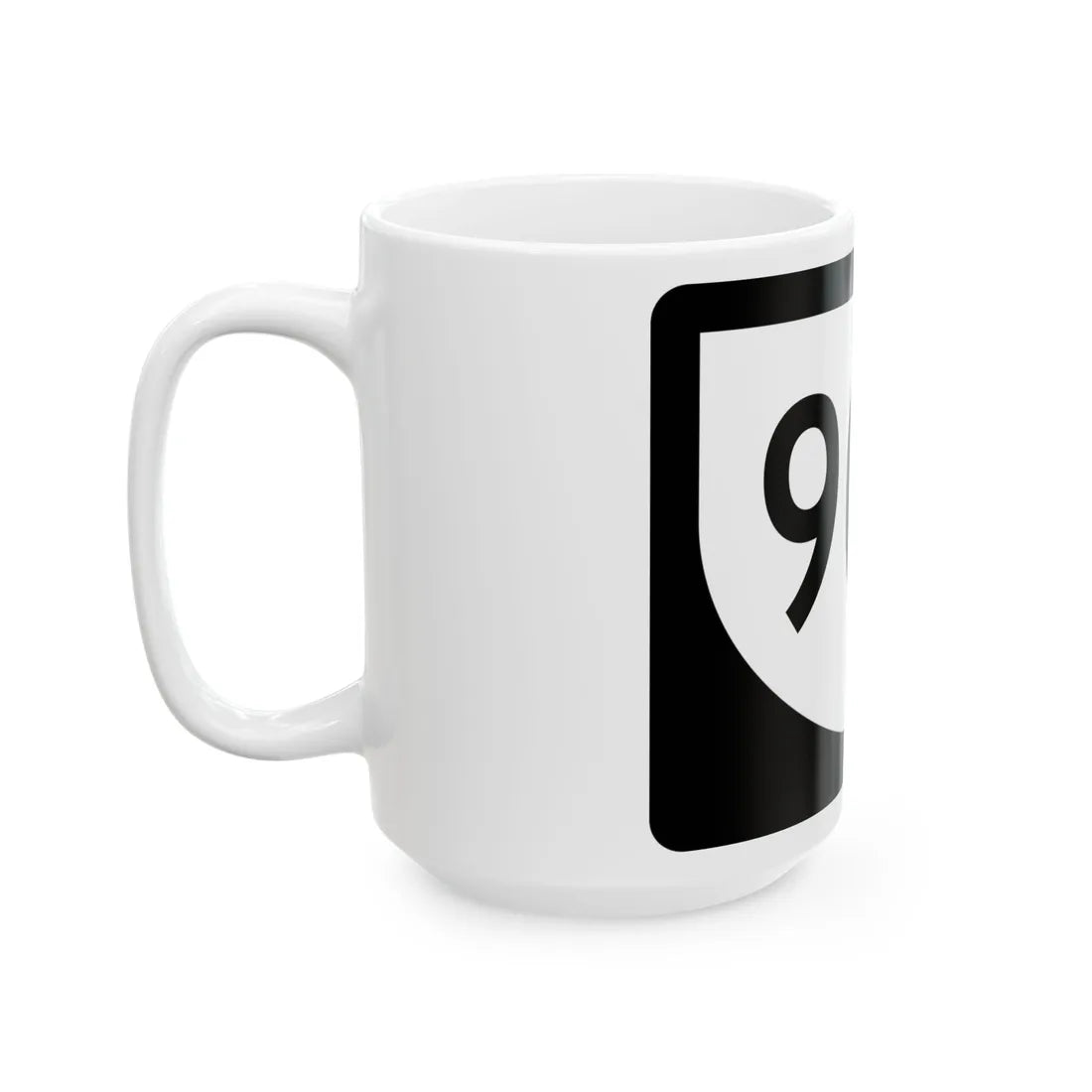PR urban primary 908 (Puerto Rico) (Road Sign) White Coffee Mug - Go Mug Yourself