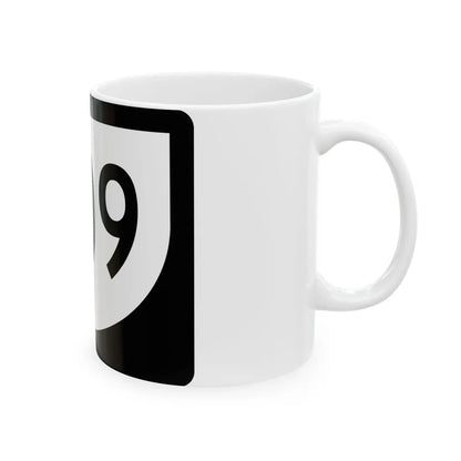 PR urban primary 909 (Puerto Rico) (Road Sign) White Coffee Mug - Go Mug Yourself