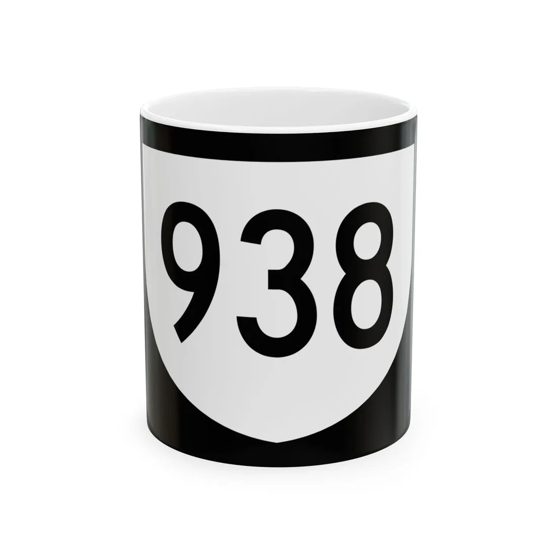 PR urban primary 938 (Puerto Rico) (Road Sign) White Coffee Mug 11oz - Go Mug Yourself