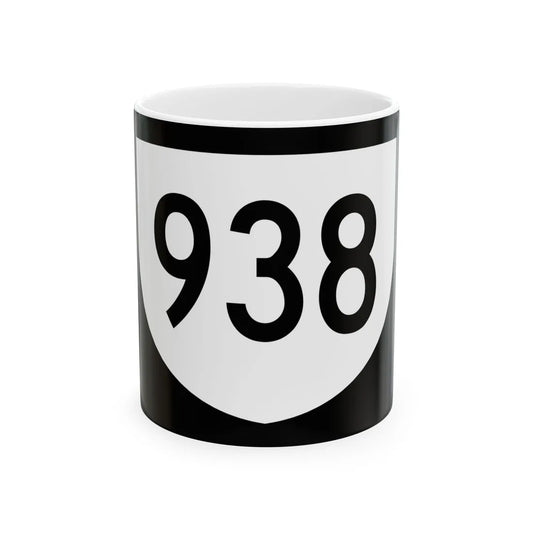 PR urban primary 938 (Puerto Rico) (Road Sign) White Coffee Mug 11oz - Go Mug Yourself