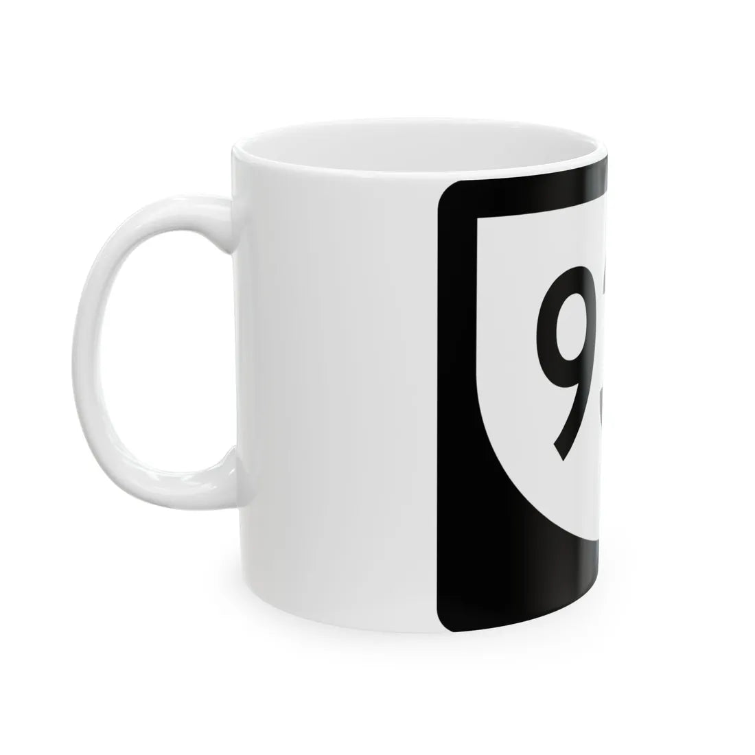 PR urban primary 938 (Puerto Rico) (Road Sign) White Coffee Mug - Go Mug Yourself