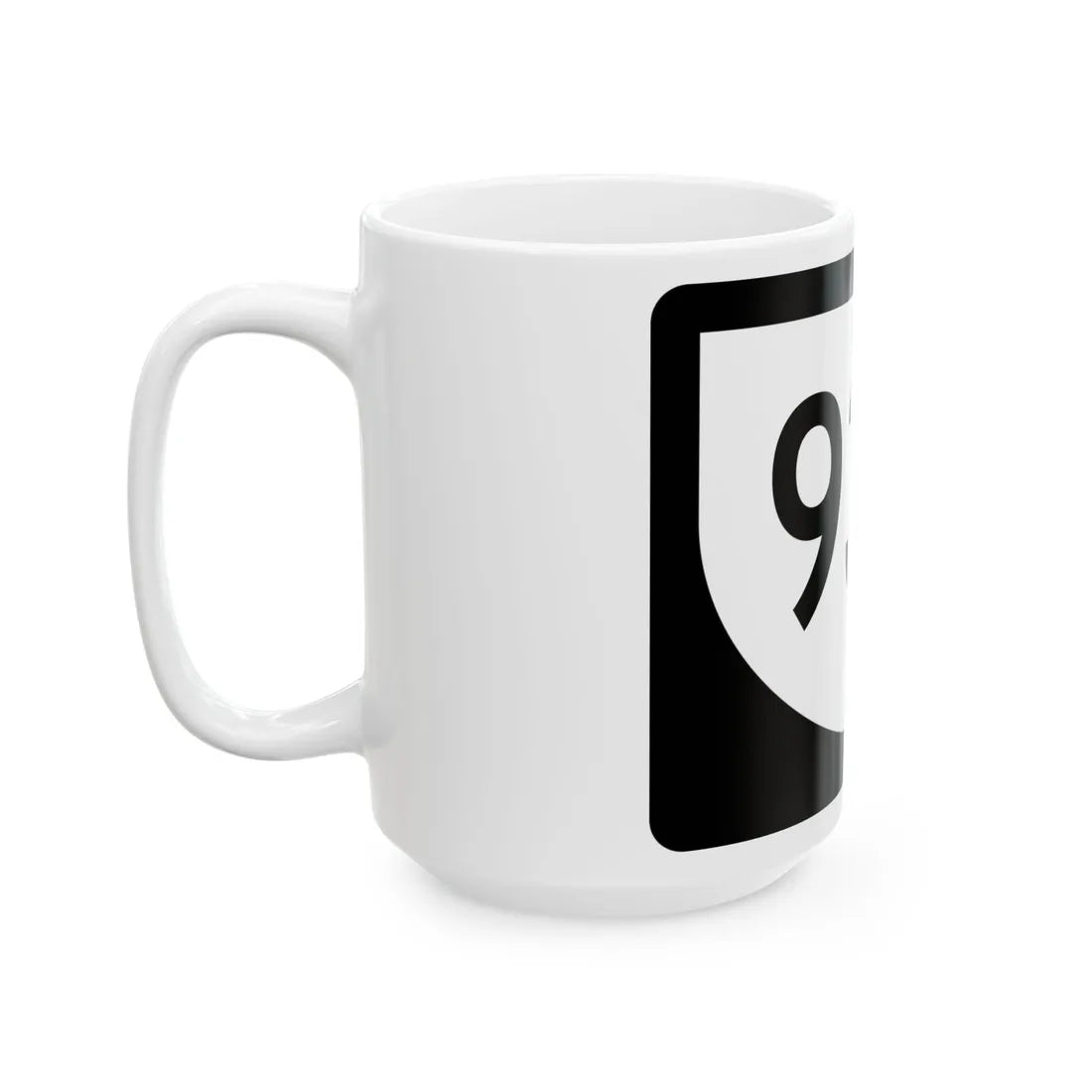 PR urban primary 938 (Puerto Rico) (Road Sign) White Coffee Mug - Go Mug Yourself