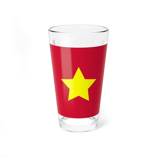 PR Vietnam 1945-1955 Flag (Vietnam) Pint Glass 16oz 16oz - Go Mug Yourself