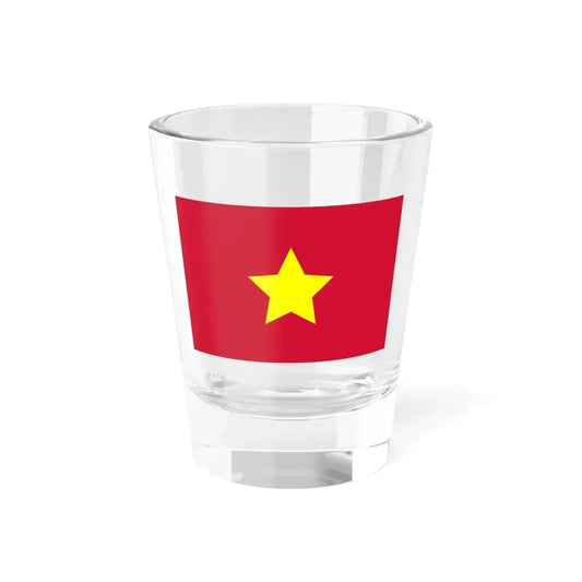 PR Vietnam 1945-1955 Flag (Vietnam) Shot Glass 1.5oz 1.5oz - Go Mug Yourself