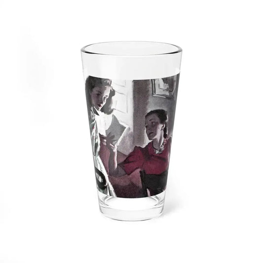 Practically Perfect (1), Good Housekeeping, March 1940 (Magazine Illustration) Pint Glass 16oz 16oz - Go Mug Yourself