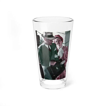 Practically Perfect (2), Good Housekeeping, March 1940 (Magazine Illustration) Pint Glass 16oz 16oz - Go Mug Yourself