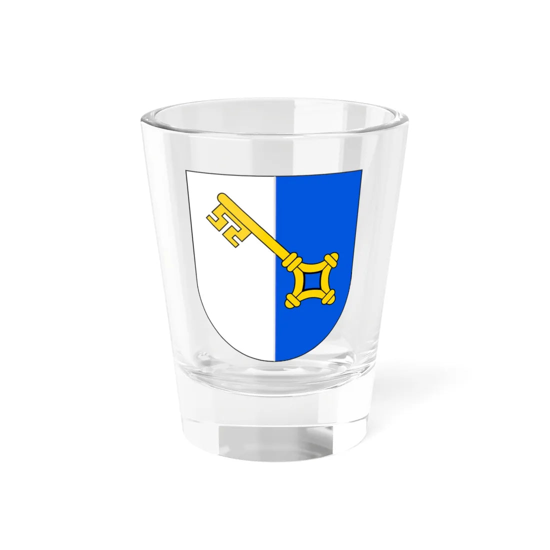 Prague 11 CoA CZ (Czech Republic) (Coat of Arms) Shot Glass 1.5oz 1.5oz - Go Mug Yourself