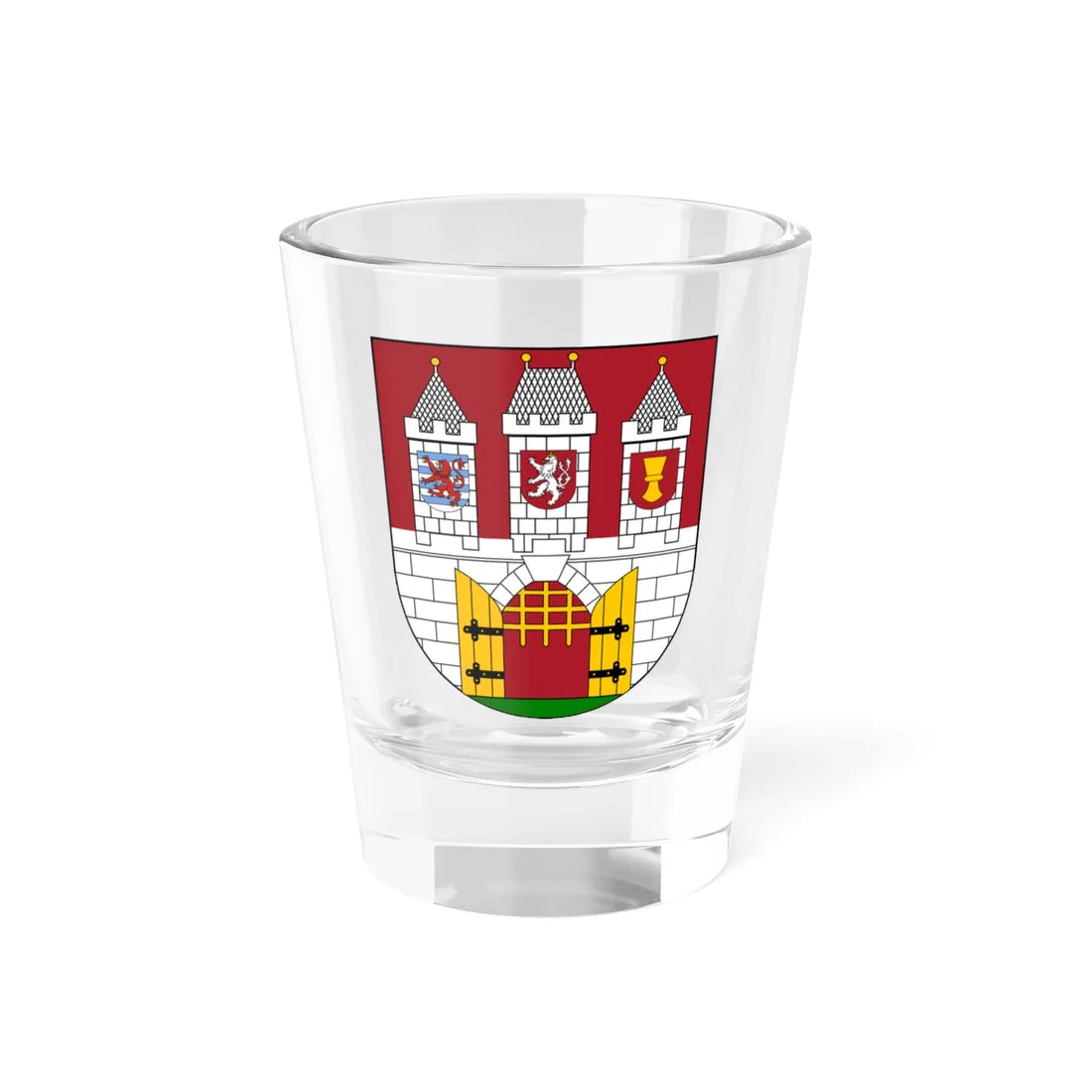 Praha-03 CoA (Czech Republic) (Coat of Arms) Shot Glass 1.5oz 1.5oz - Go Mug Yourself