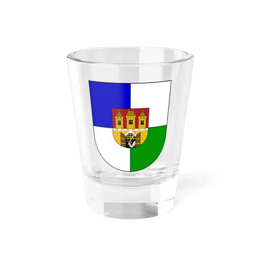 Praha-04 CoA (Czech Republic) (Coat of Arms) Shot Glass 1.5oz 1.5oz - Go Mug Yourself