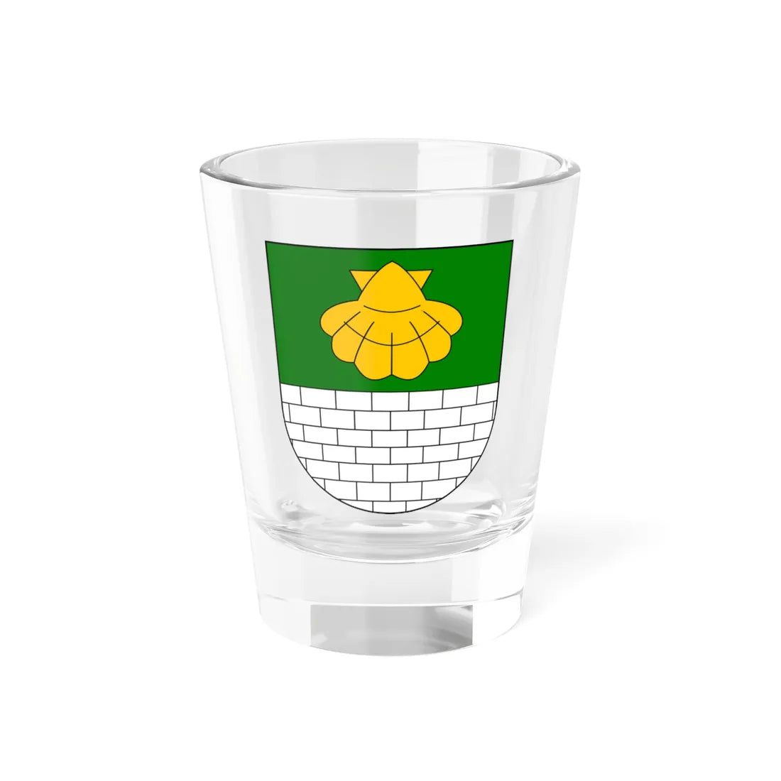 Praha-13 CoA (Czech Republic) (Coat of Arms) Shot Glass 1.5oz 1.5oz - Go Mug Yourself