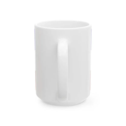 Praha-16 flag (Czech Republic) White Coffee Mug - Go Mug Yourself