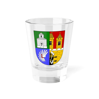 Praha-18 CoA (Czech Republic) (Coat of Arms) Shot Glass 1.5oz 1.5oz - Go Mug Yourself