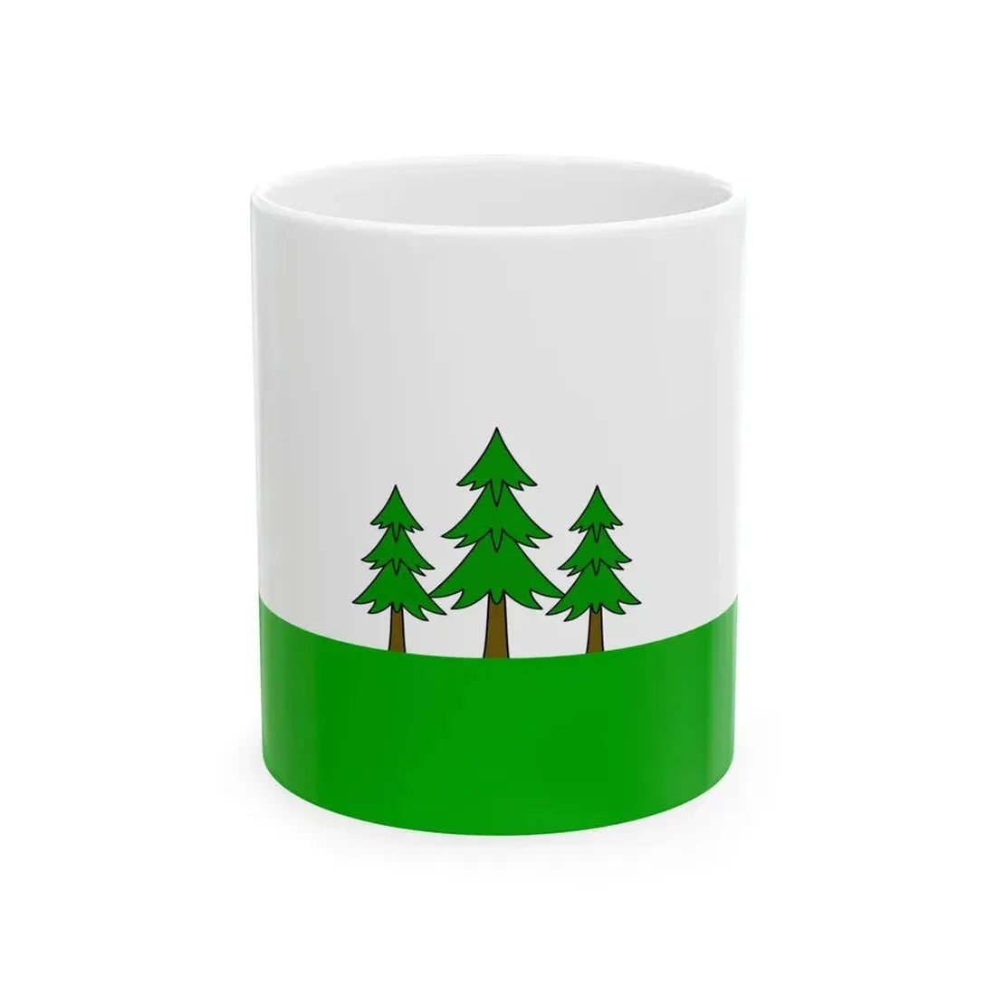 Praha-21 flag (Czech Republic) White Coffee Mug 11oz - Go Mug Yourself