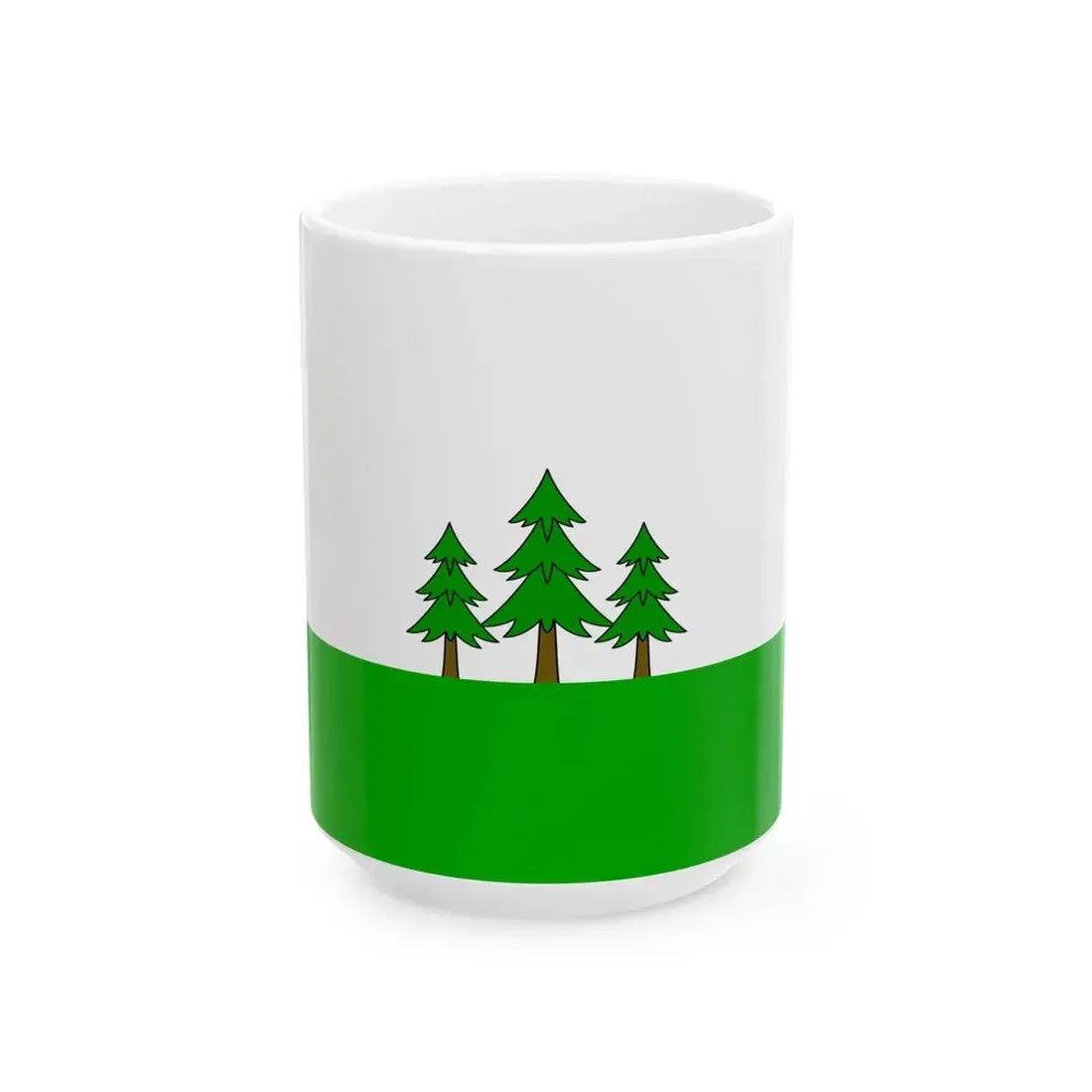 Praha-21 flag (Czech Republic) White Coffee Mug 15oz - Go Mug Yourself