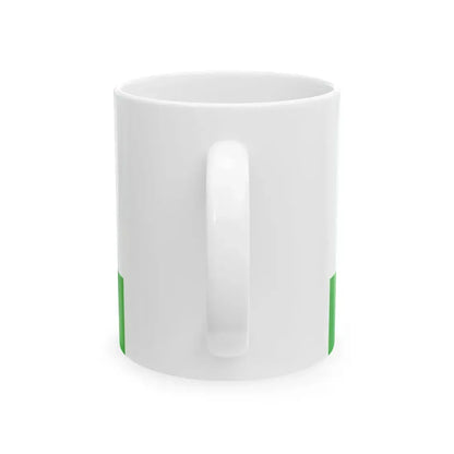 Praha-21 flag (Czech Republic) White Coffee Mug - Go Mug Yourself