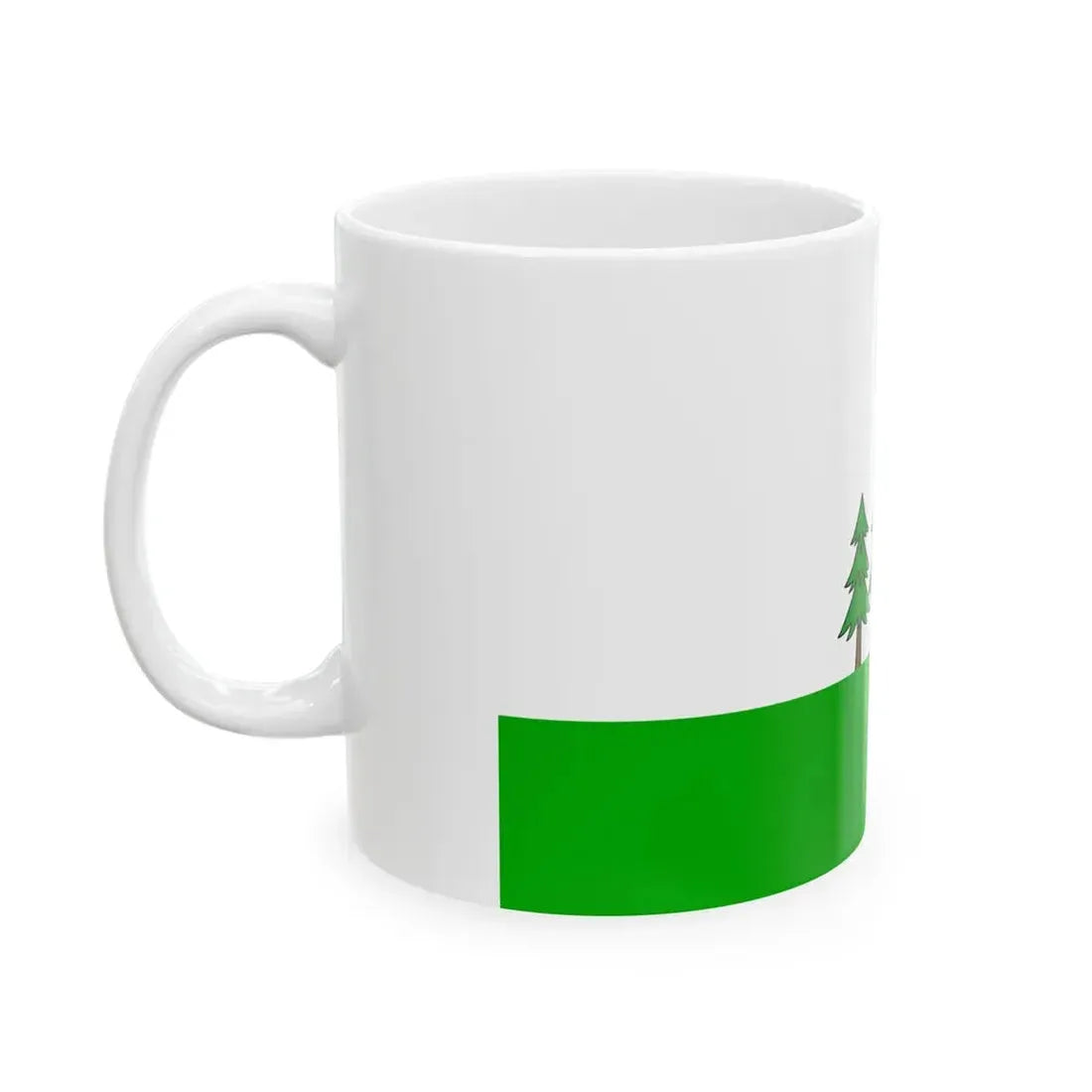 Praha-21 flag (Czech Republic) White Coffee Mug - Go Mug Yourself